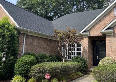 Mooresville NC home before we installed GAF Timberline HDZ Shingles